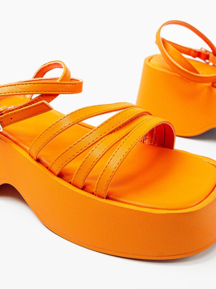 Sandale dama Laurentino Portocalii