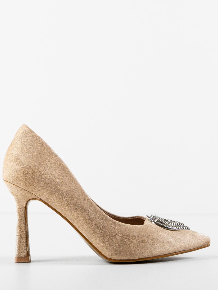 Pantofi cu toc Aquazar Bej