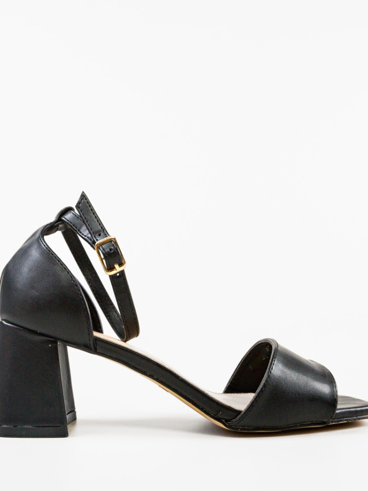 Sandale cu toc Mayare Negre