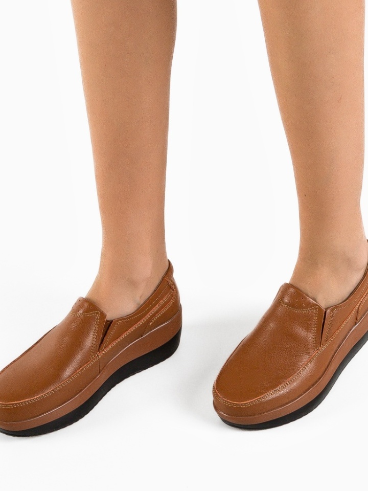 Pantofi Casul Freeman Camel 2