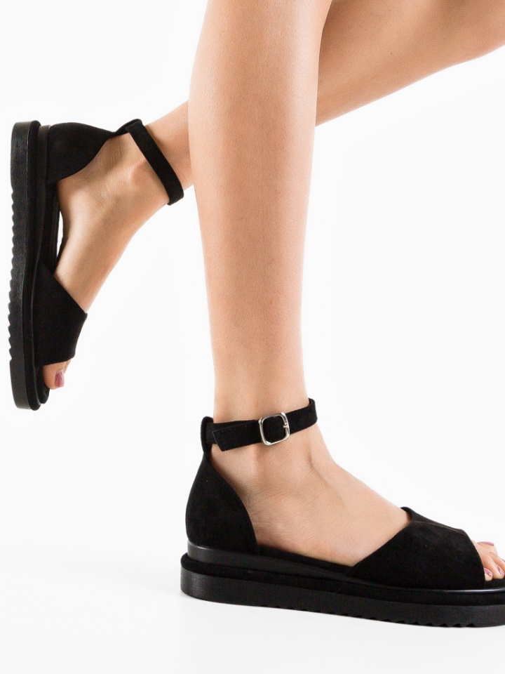 Sandale dama Kavala Negre