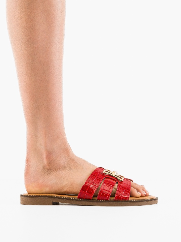 Papuci dama Liliana Rosii