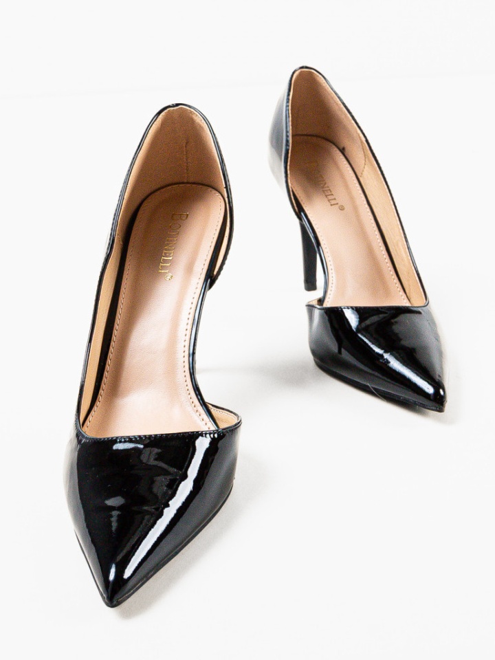 Pantofi cu toc Zayan Albi