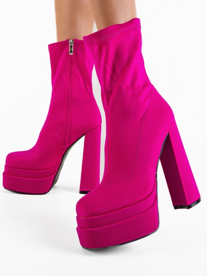 Botine dama Fumnan Fuchsia
