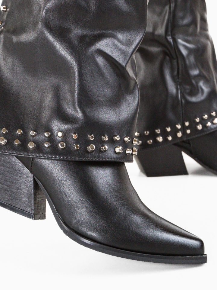 Botine dama Floor Negre