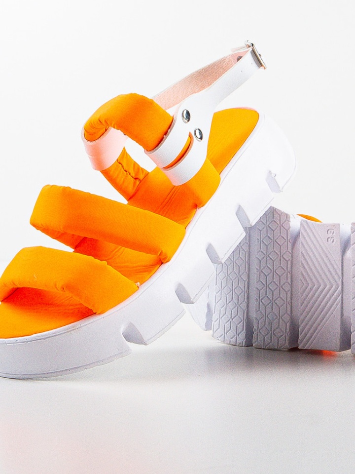 Sandale dama Eximia Portocalii