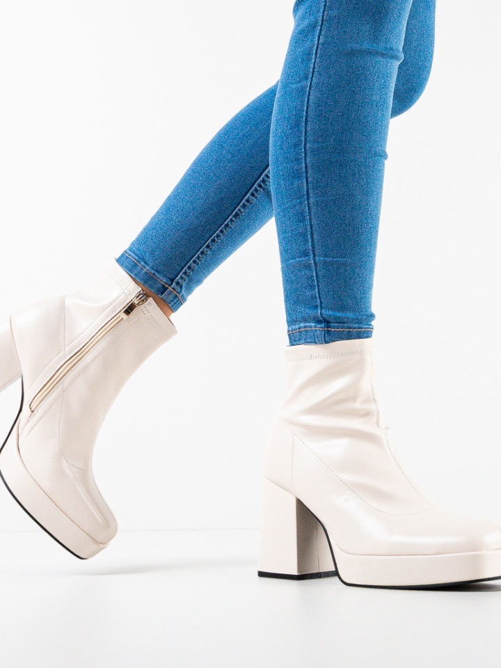 Botine dama Kids Camel