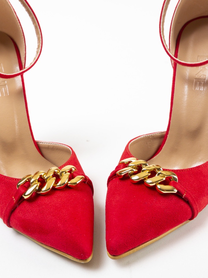 Pantofi Deler Argintii