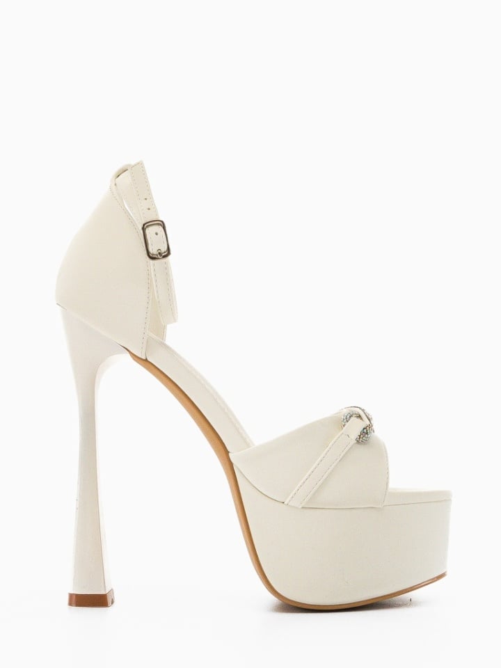 Sandale cu toc Sanguino Rosii