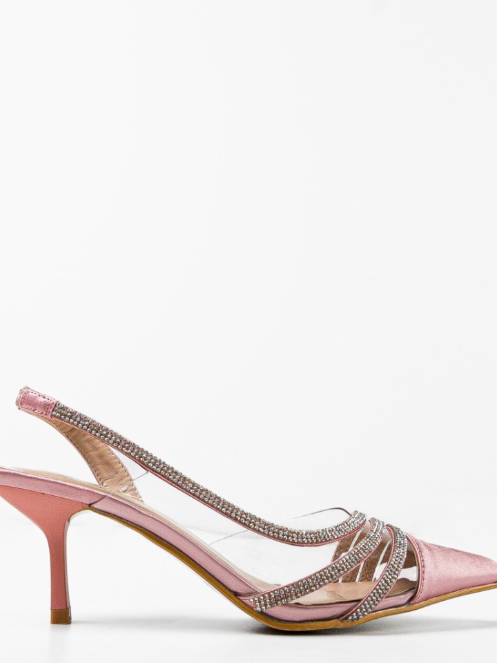 Pantofi cu toc Yildiz Galbeni