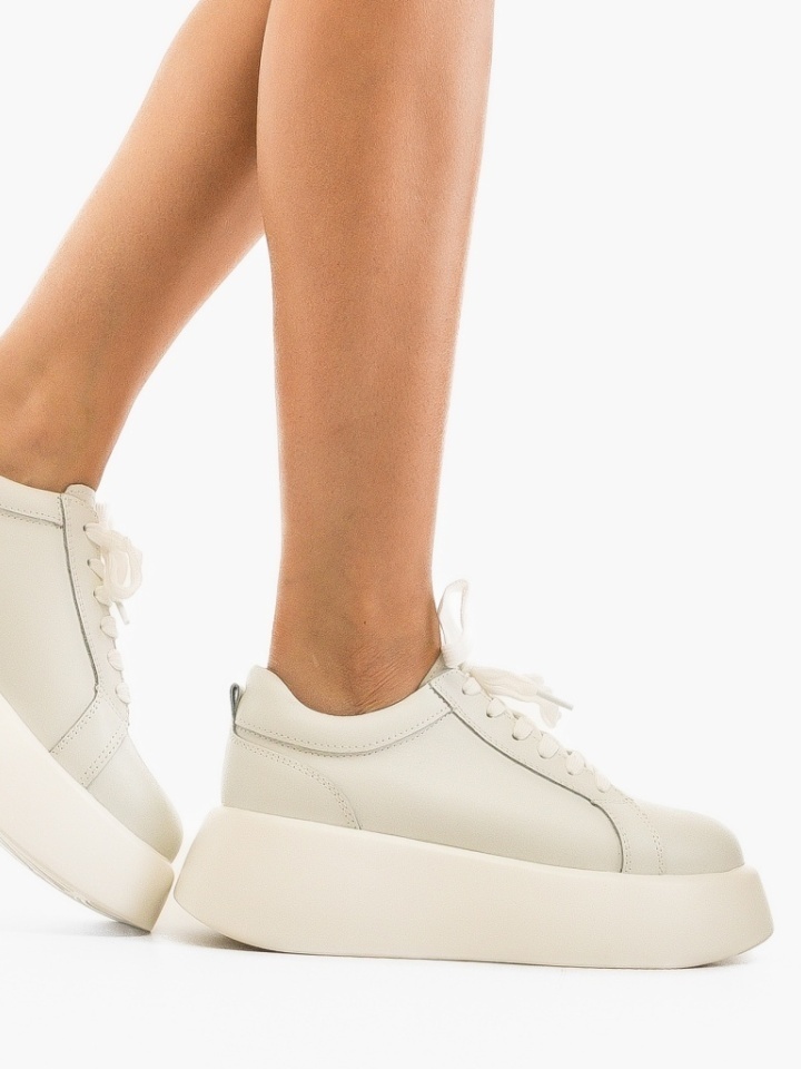 Sneakers dama Silona Bej