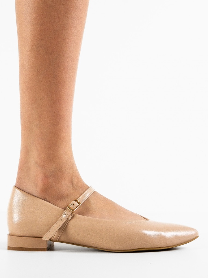 Pantofi dama Navammis Nude 2