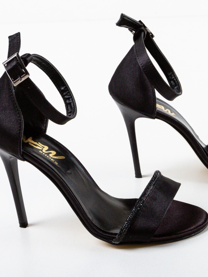 Sandale cu toc Cassius Albe 2