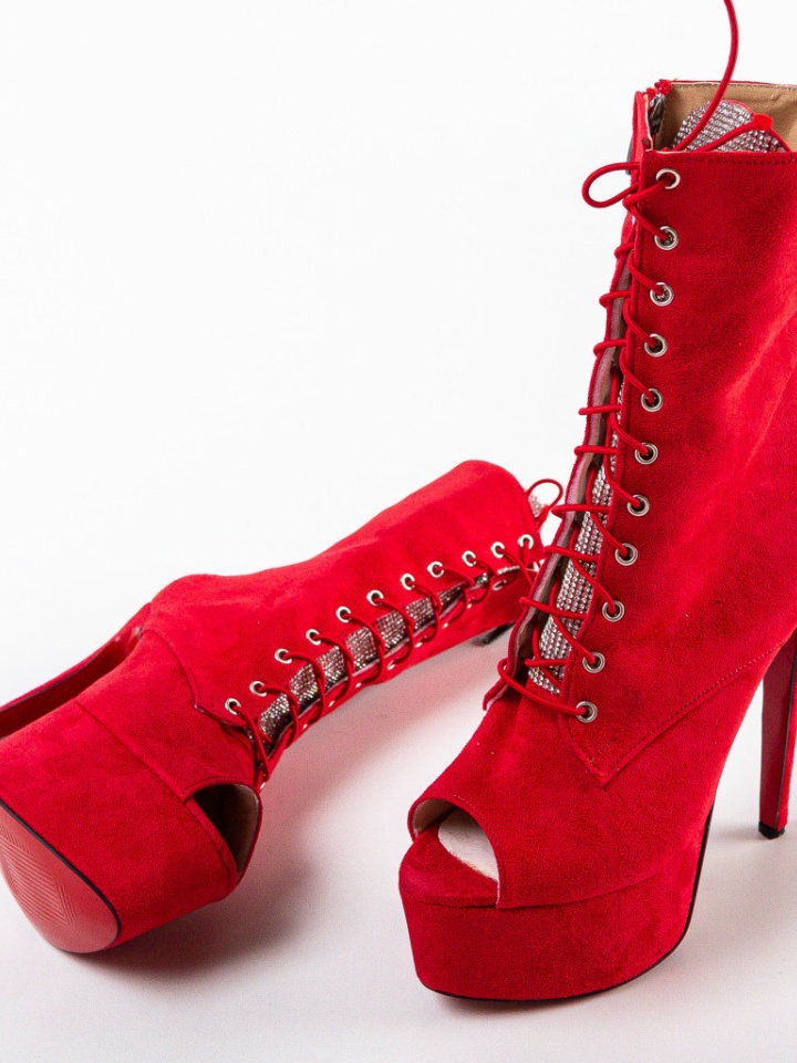 Botine dama Ryder Rosii 2