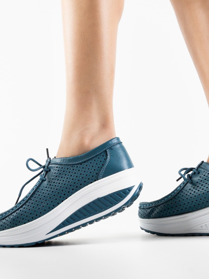 Pantofi Casual Baroco Albastri 2