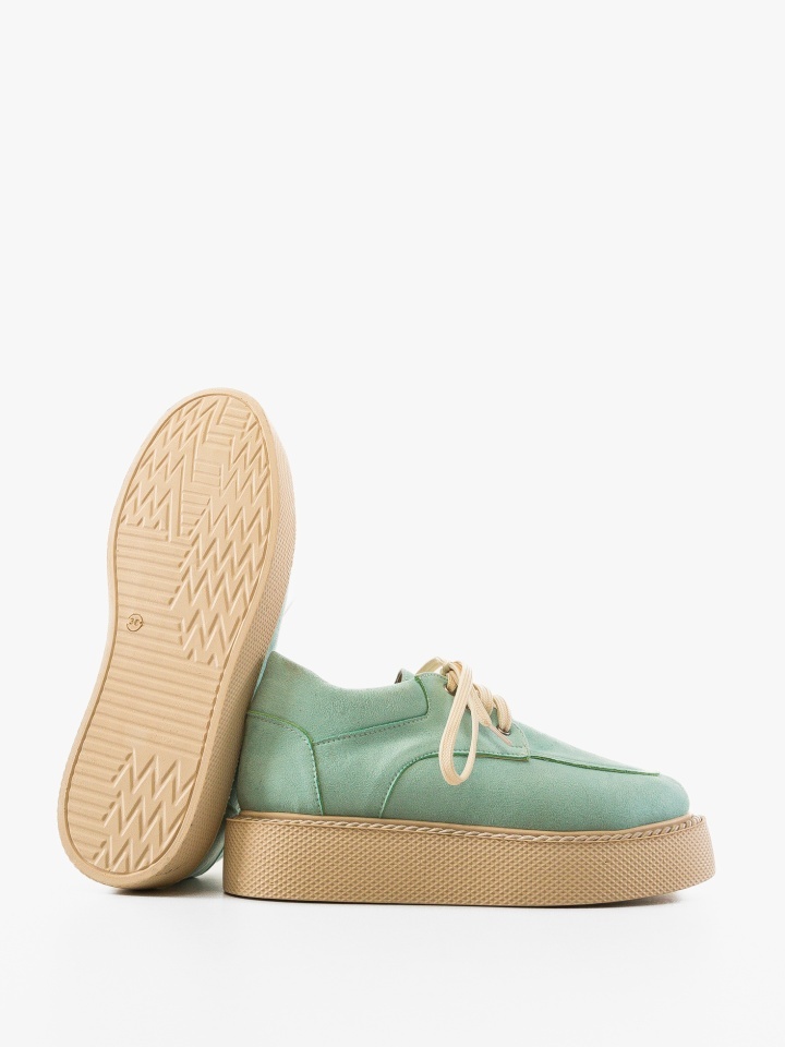 Pantofi Casual Fagen Turcoaz 2