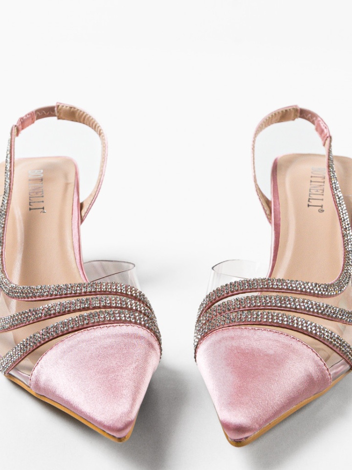 Pantofi cu toc Yildiz Galbeni