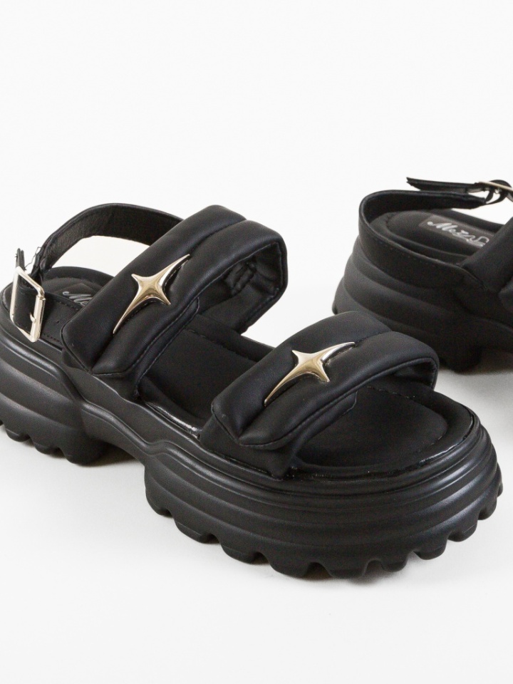 Sandale dama Valkem Negre