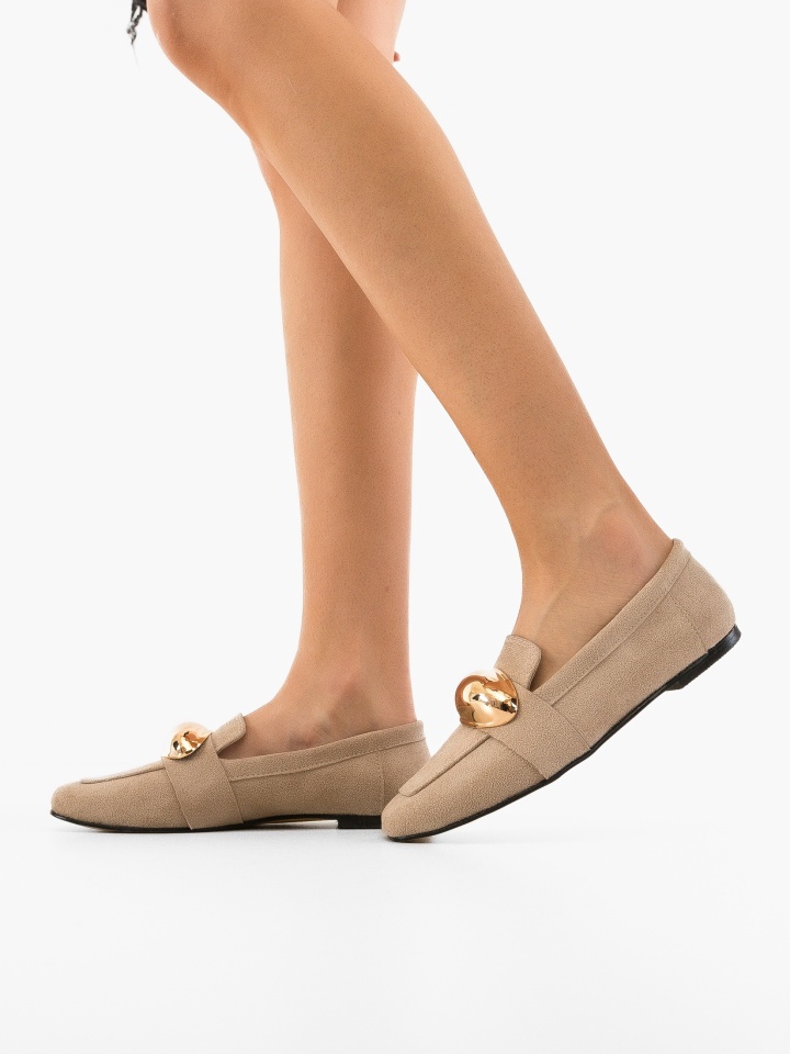 Pantofi Casual Avege Bej