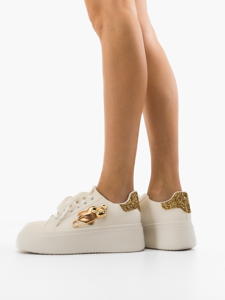 Sneakers dama Neela Argintii