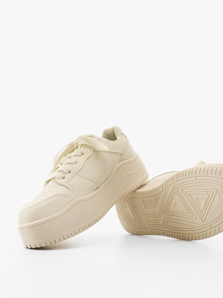 Sneakers dama Kramy Galbeni