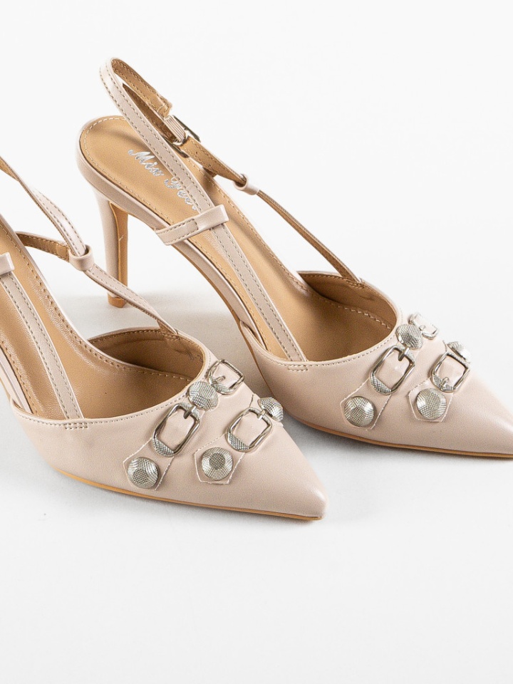 Pantofi dama Angu Bej