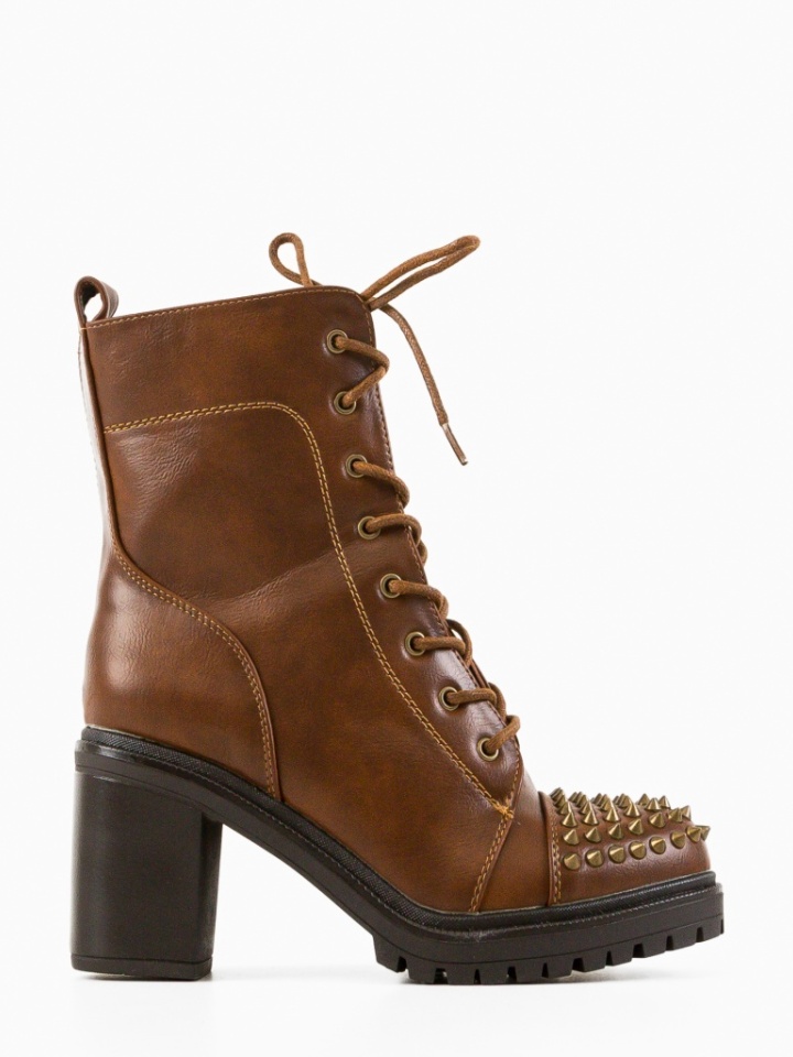 Botine dama Coelho Camel