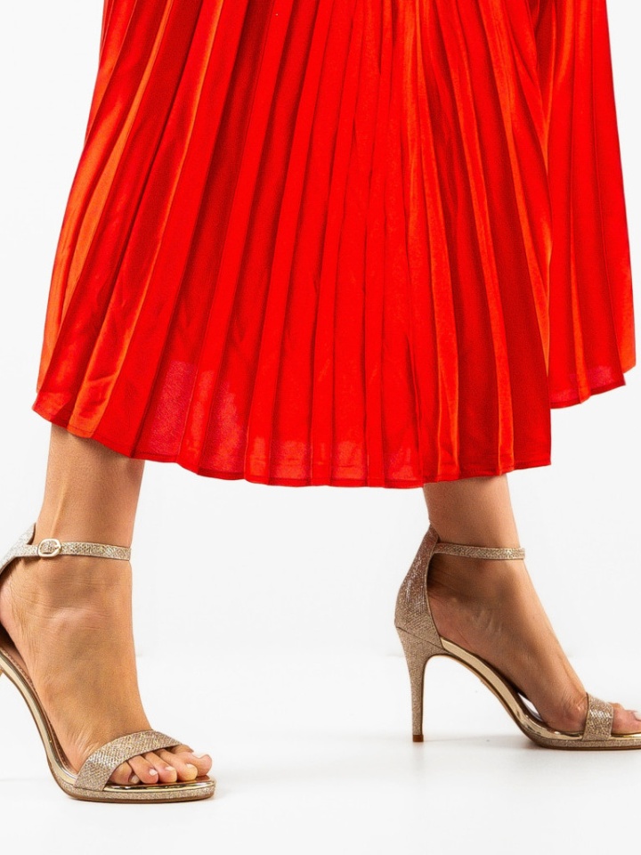 Sandale cu toc Krijo Negri