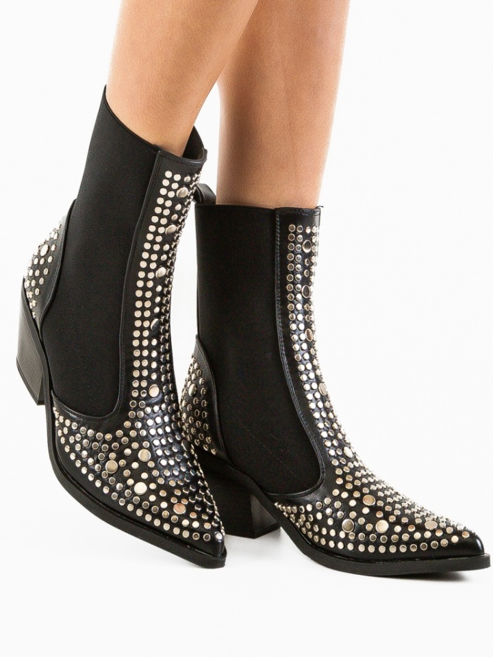 Botine dama Roth Negre