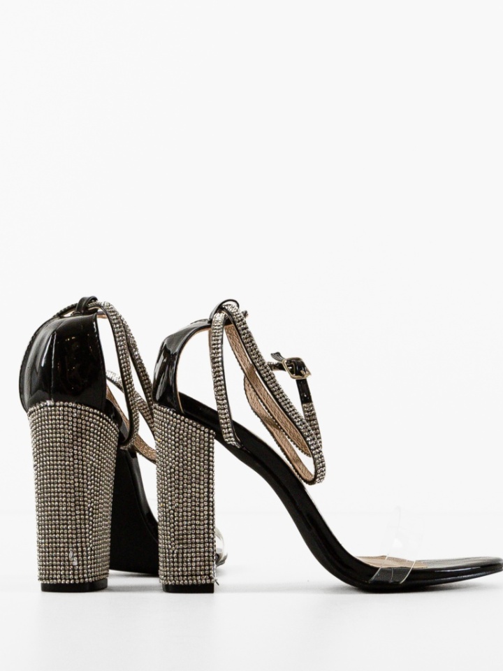 Sandale toc Tuluga Negre