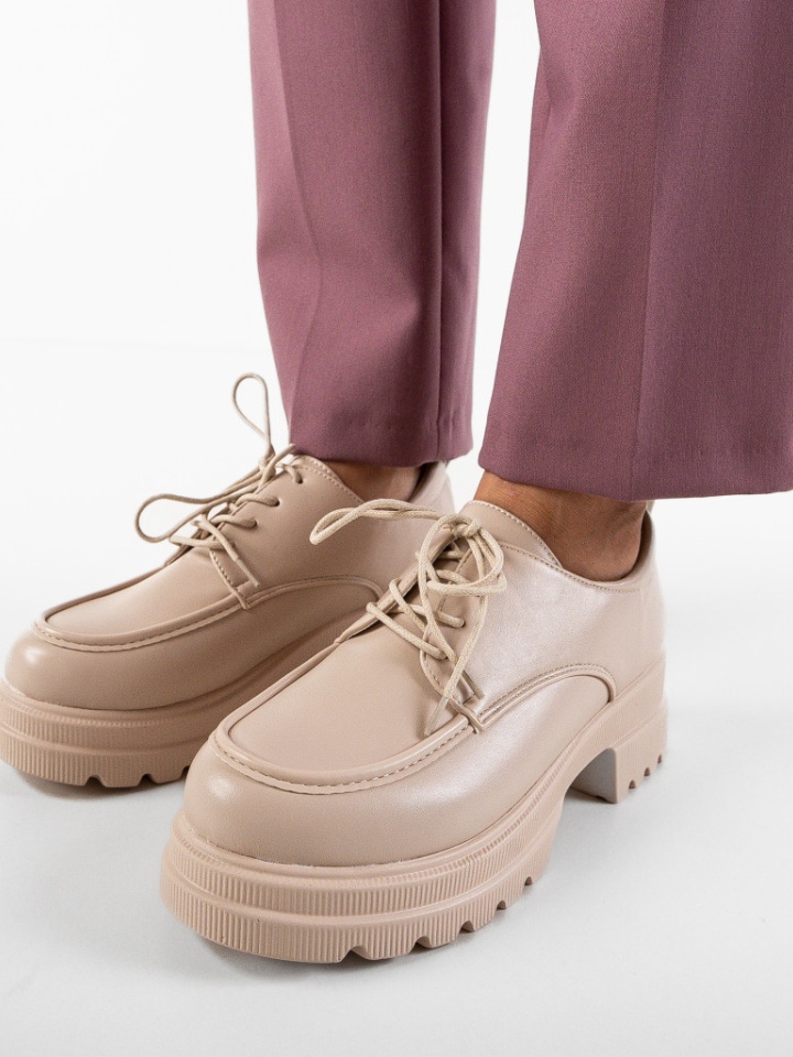 Pantofi Casual Welc Bej