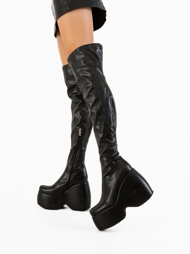 Cizme dama Youldam Albe