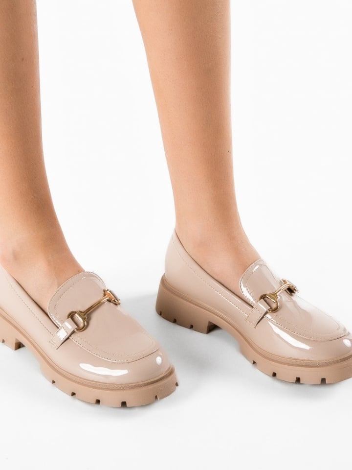 Pantofi Casual dama Gobba Bej