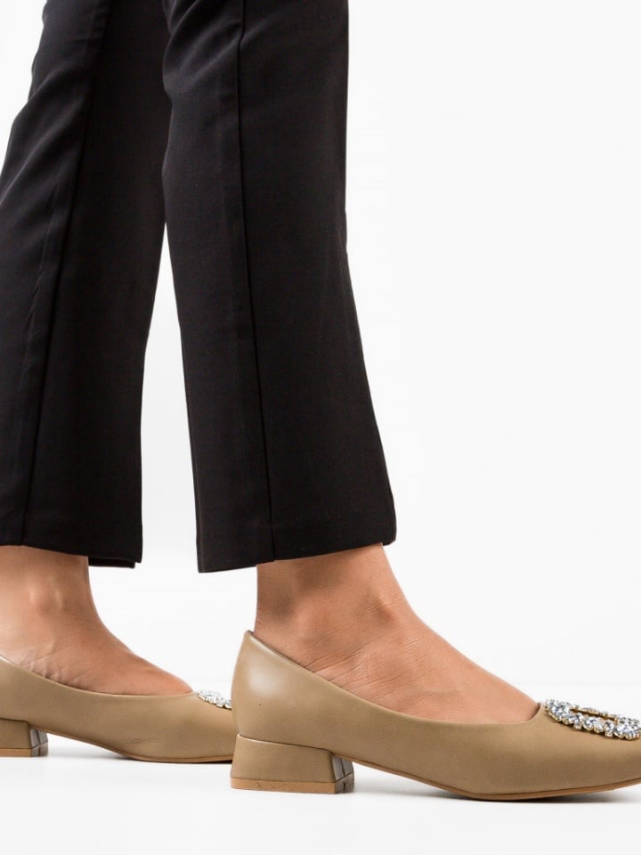 Pantofi dama Christopher Bej