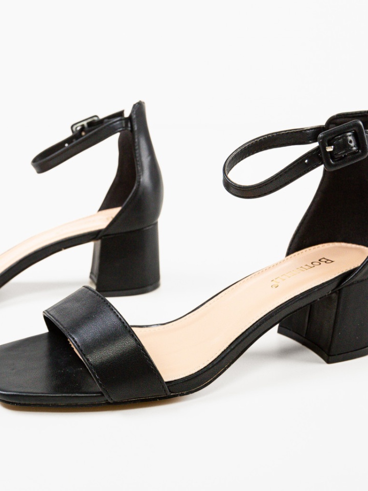 Sandale cu toc Ebaka Nude