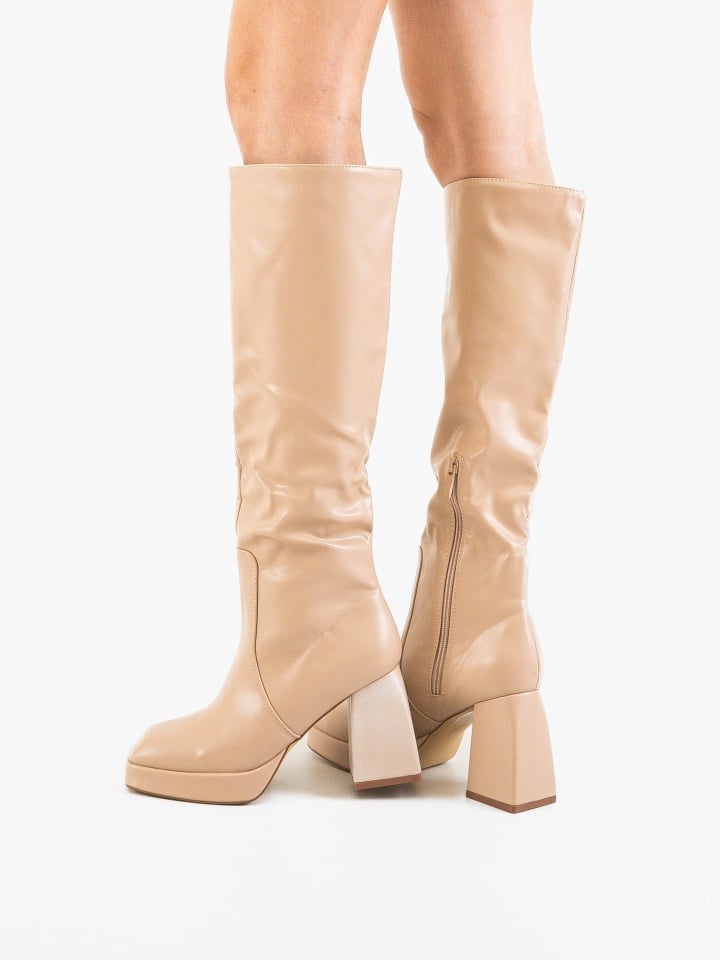 Cizme dama Tanish Bej