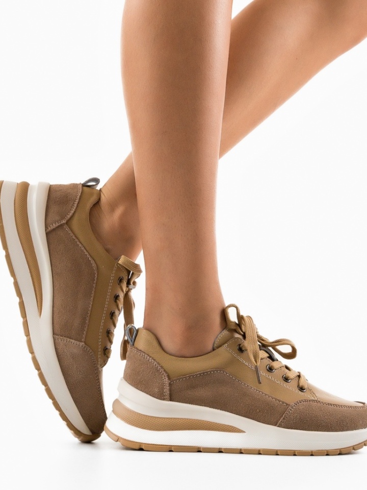 Sneakers dama Likolas Bej