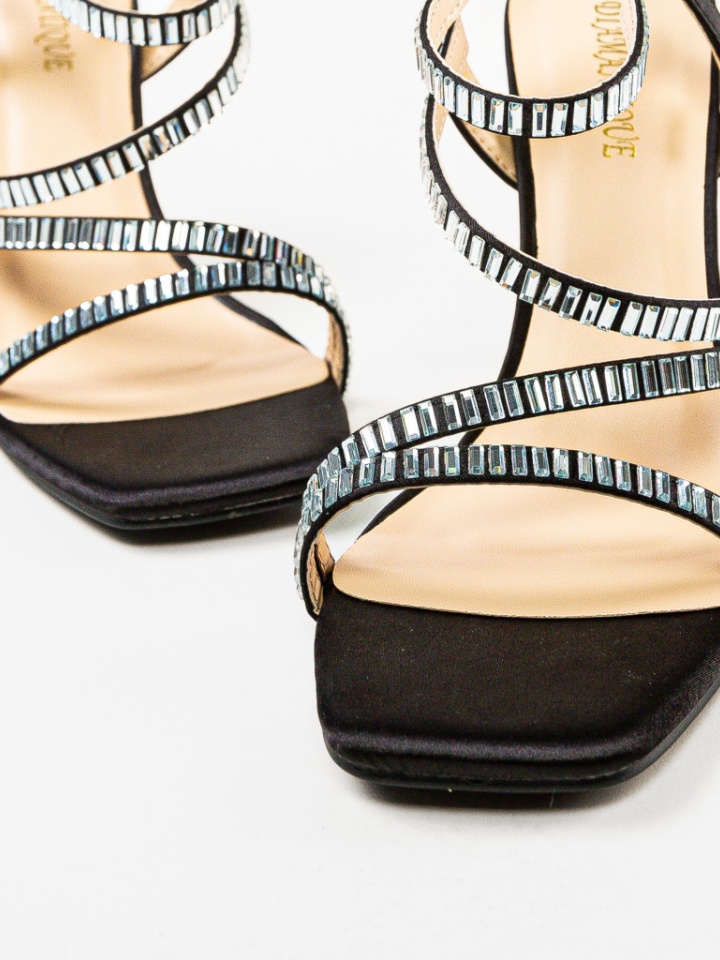 Sandale cu toc Kerr Bej