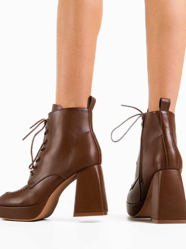 Botine dama Chisom Negre