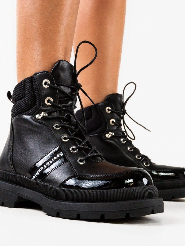 Ghete dama Leia Negre