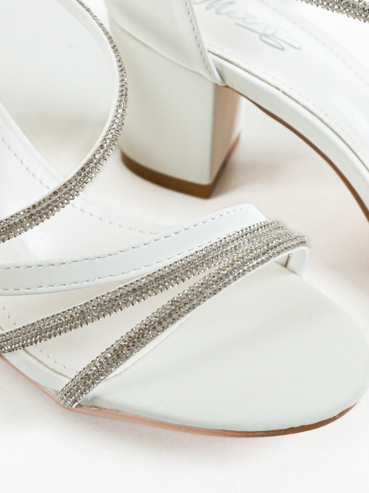 Sandale cu toc Lynia Bej