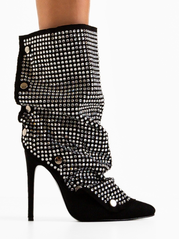 Botine dama Molotow Negre