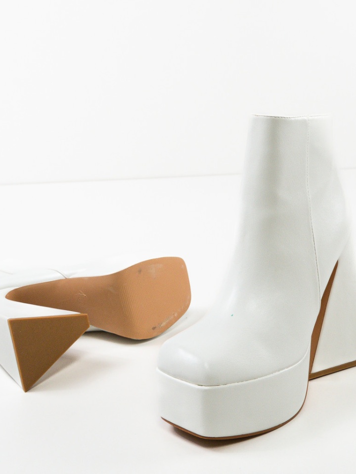 Botine dama Vera Albe