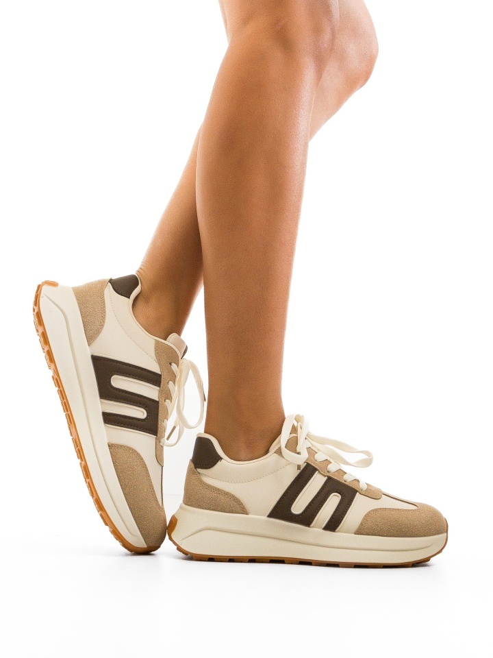 Sneakers dama Bahman Khaki