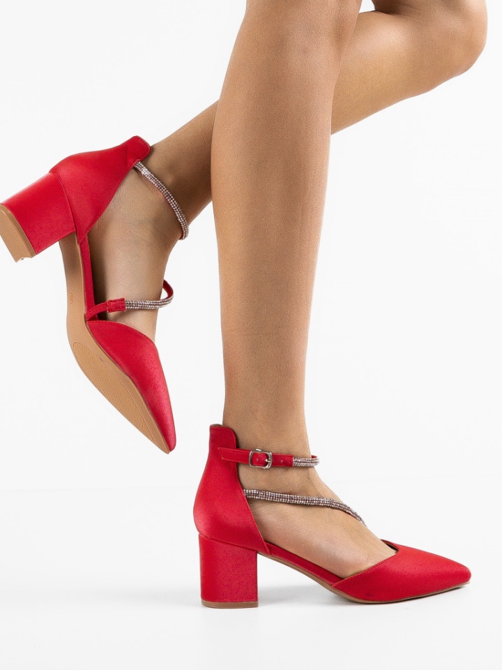 Pantofi dama Haari Rosii