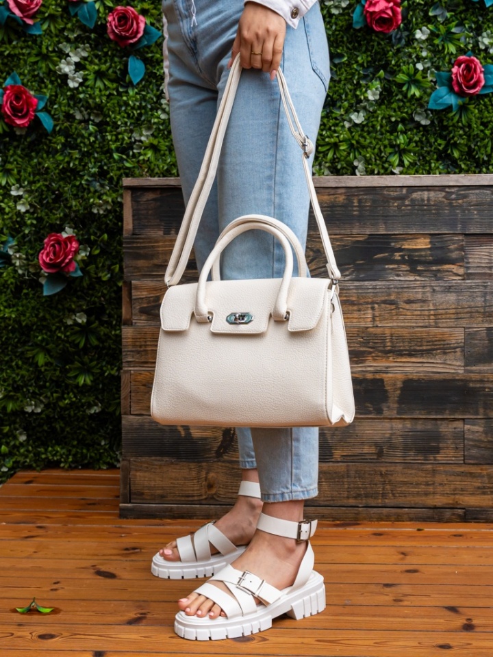 Geanta dama de mana Nika Gri