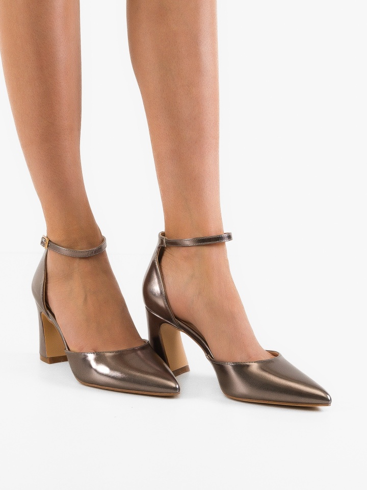 Pantofi dama Jeremy Argintii