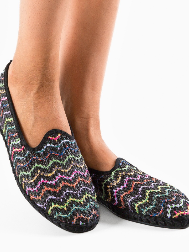 Espadrile dama Heike Negre