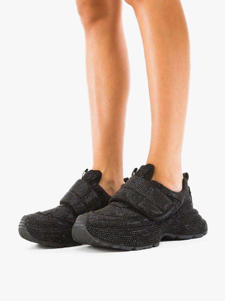 Sneakers dama Tanba Negre