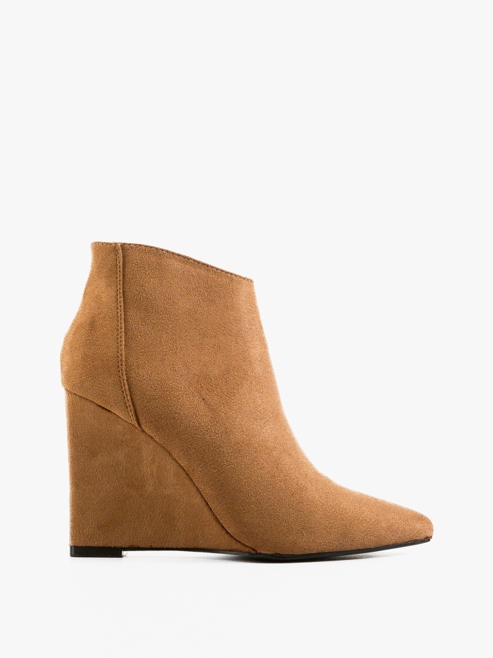 Botine dama Patton Camel